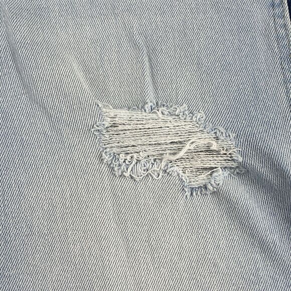 Hollister Jeans Womens 27 Two Tone Distressed High Rise 90s Y2K Denim - Picture 16 of 16